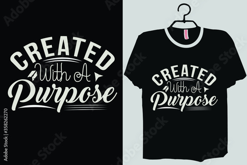Created with a Purpose Shirt, Religious Shirt, Christian , Bible verse, Religious Quote , Newborn