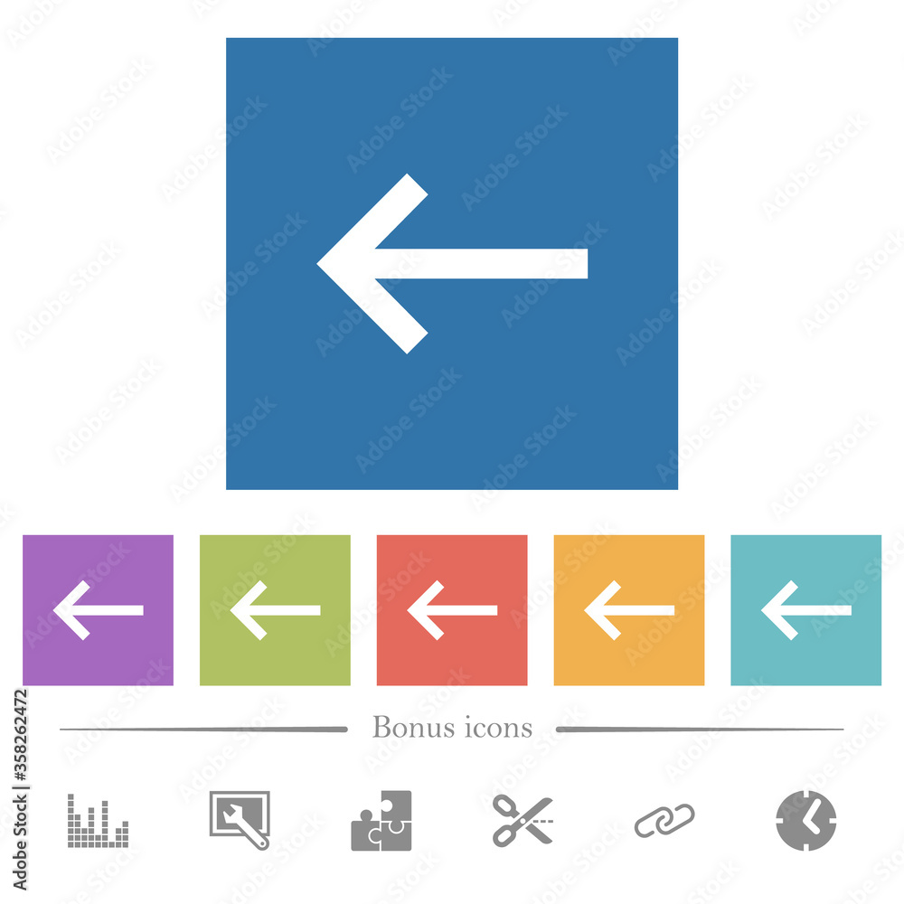 Keyboard tab flat white icons in square backgrounds Keyboard tab flat white icons in square backgrounds