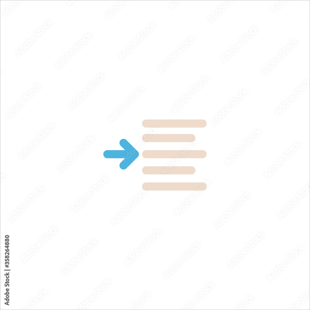 alignment text tool icon flat vector logo design trendy alignment text tool icon flat vector logo design trendy