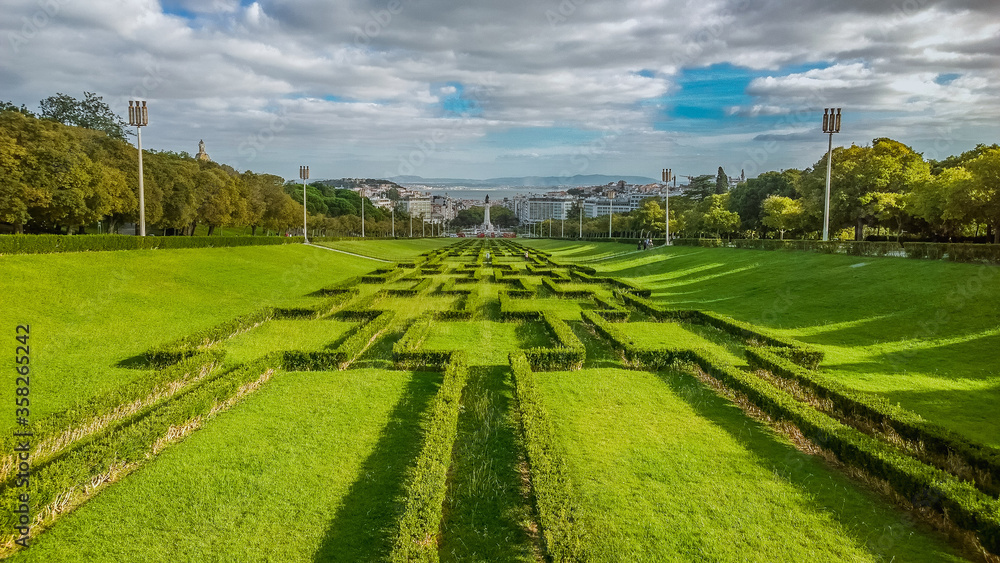 Lisbon green park