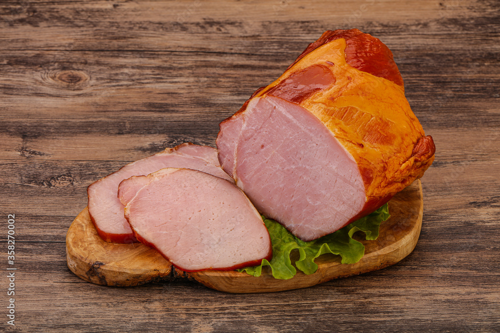 Smoked pork lion with spices Smoked pork lion with spices