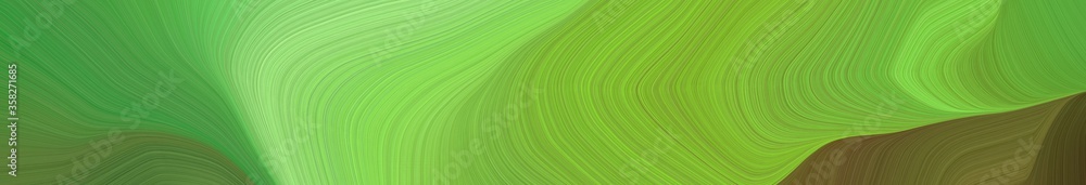landscape orientation graphic with waves. contemporary waves design with moderate green, dark olive green and light green color landscape orientation graphic with waves. contemporary waves design with moderate green, dark olive green and light green color