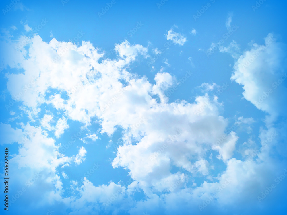 Fototapeta sky and clouds