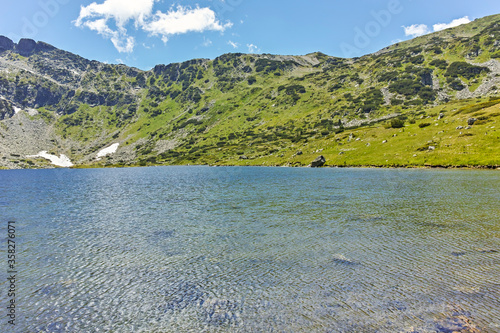 Ladscape of The Fish Lakes (Ribni Ezera), Rila mountain