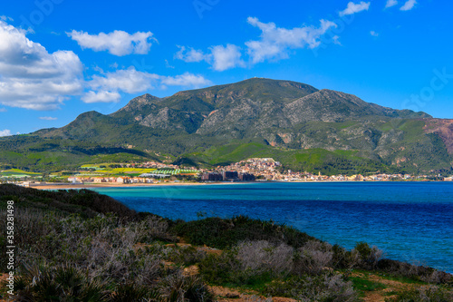 Coast of Tipasa, a colonia in Roman province Mauretania Caesariensis, nowadays Algeria. UNESCO World Heritage Site
