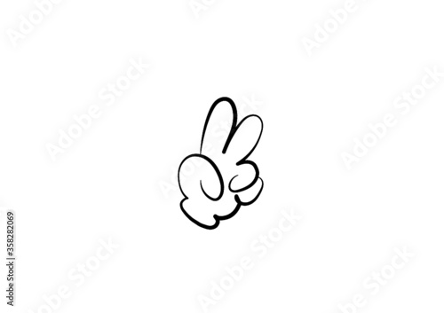 victory sign