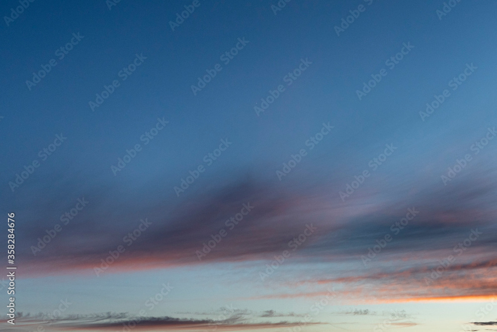 beautiful clouds on a blue sky. Natural background and texture beautiful clouds on a blue sky. Natural background and texture