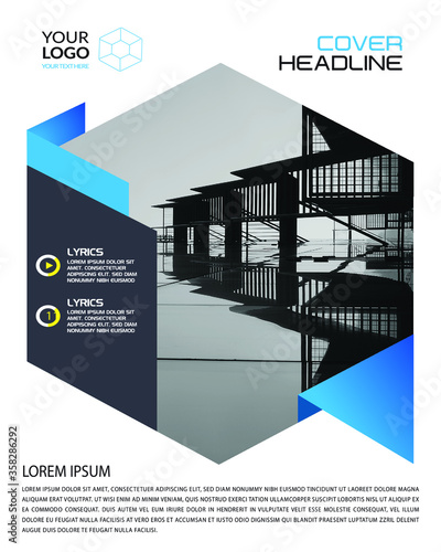 Corporate Simple Flyer Template Design