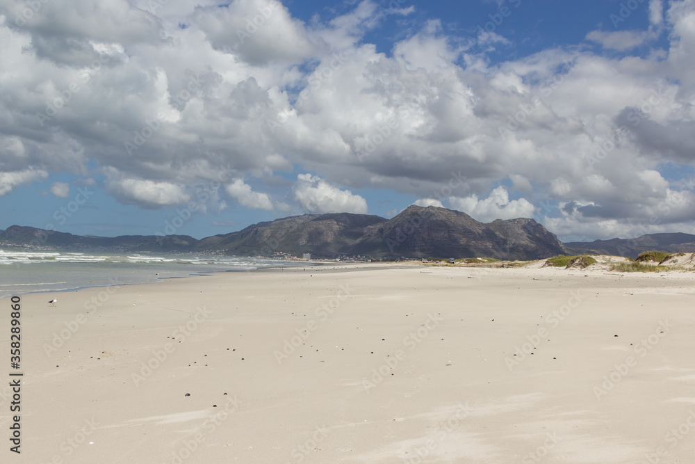 Beach at Muizenberg, Cape Town, Western Cape, South Africa Beach at Muizenberg, Cape Town, Western Cape, South Africa