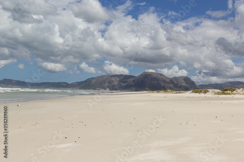 Beach at Muizenberg, Cape Town, Western Cape, South Africa