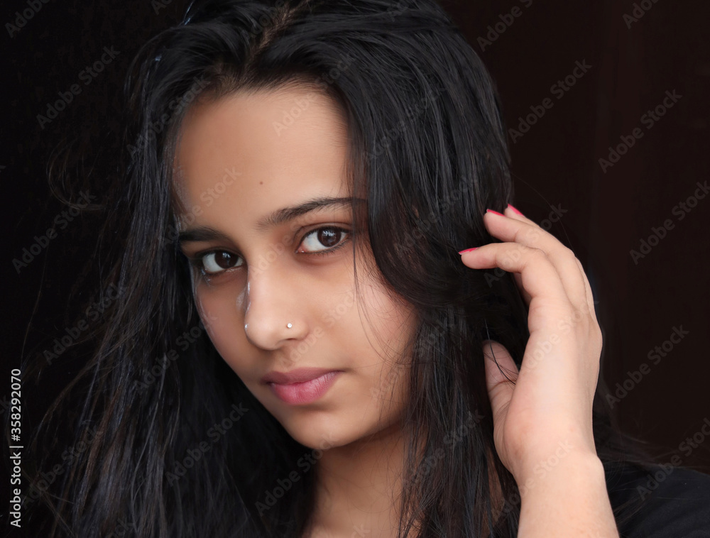 portrait of a young girl