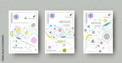 Music party brochure, flyer, magazine cover & poster template, vector illustration.