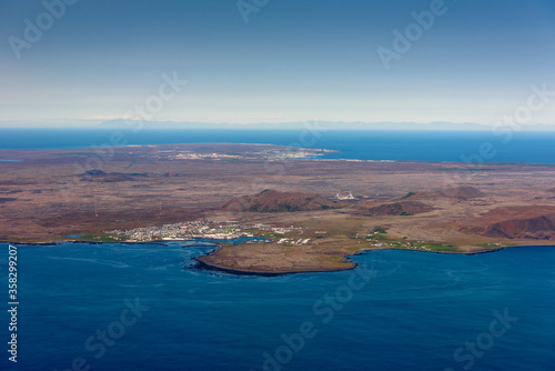 Aerial view of Iceland