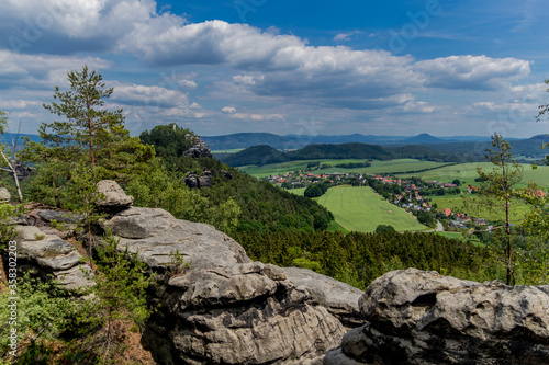 Erkundungstour durch die sächsische Schweiz an verschiedenen Orten - Sachsen/Deutschland photo