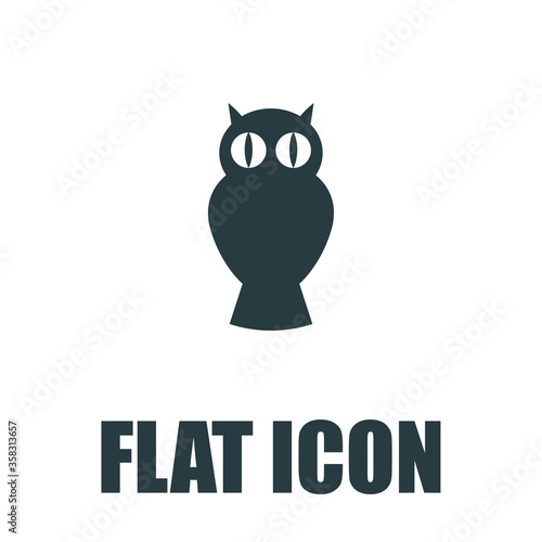 Owl Icon Flat