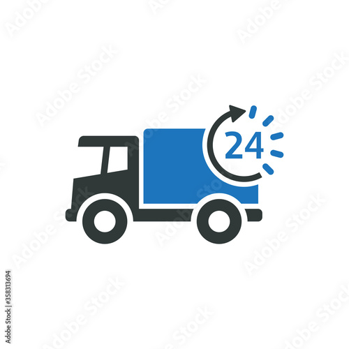 Same day shipping icon