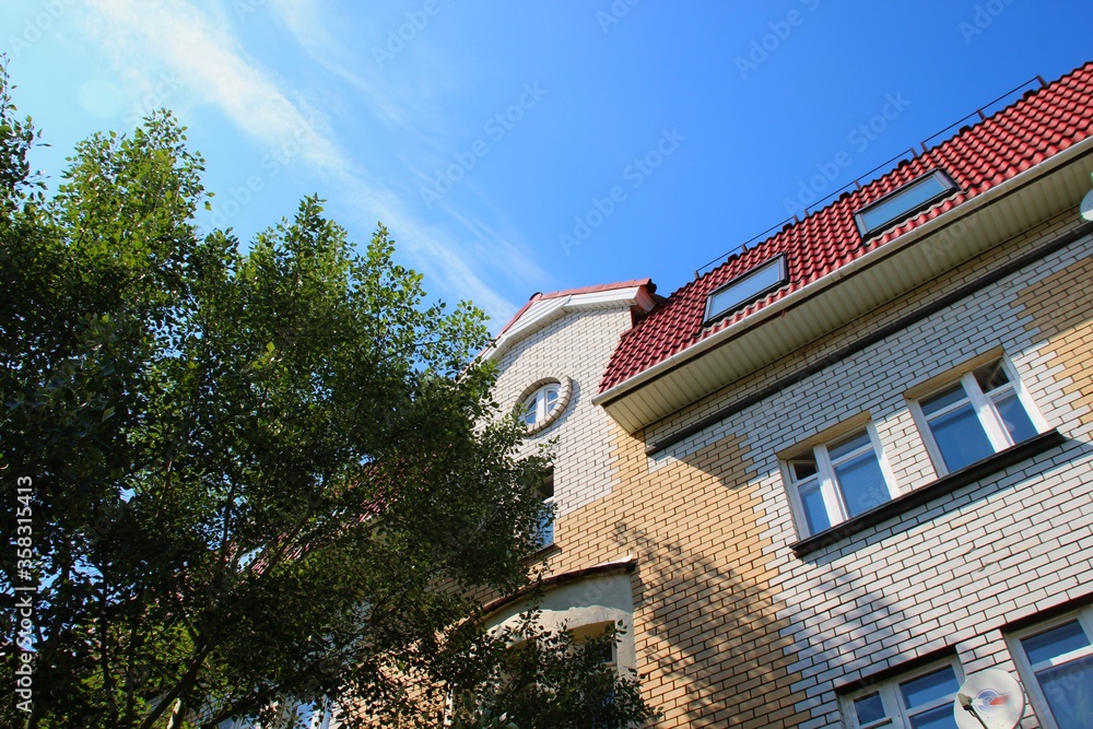 Obraz premium photos of the old city district