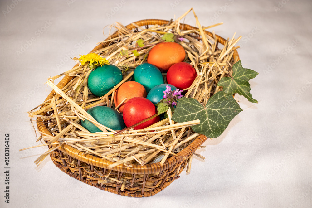 Easter egg basket Easter egg basket