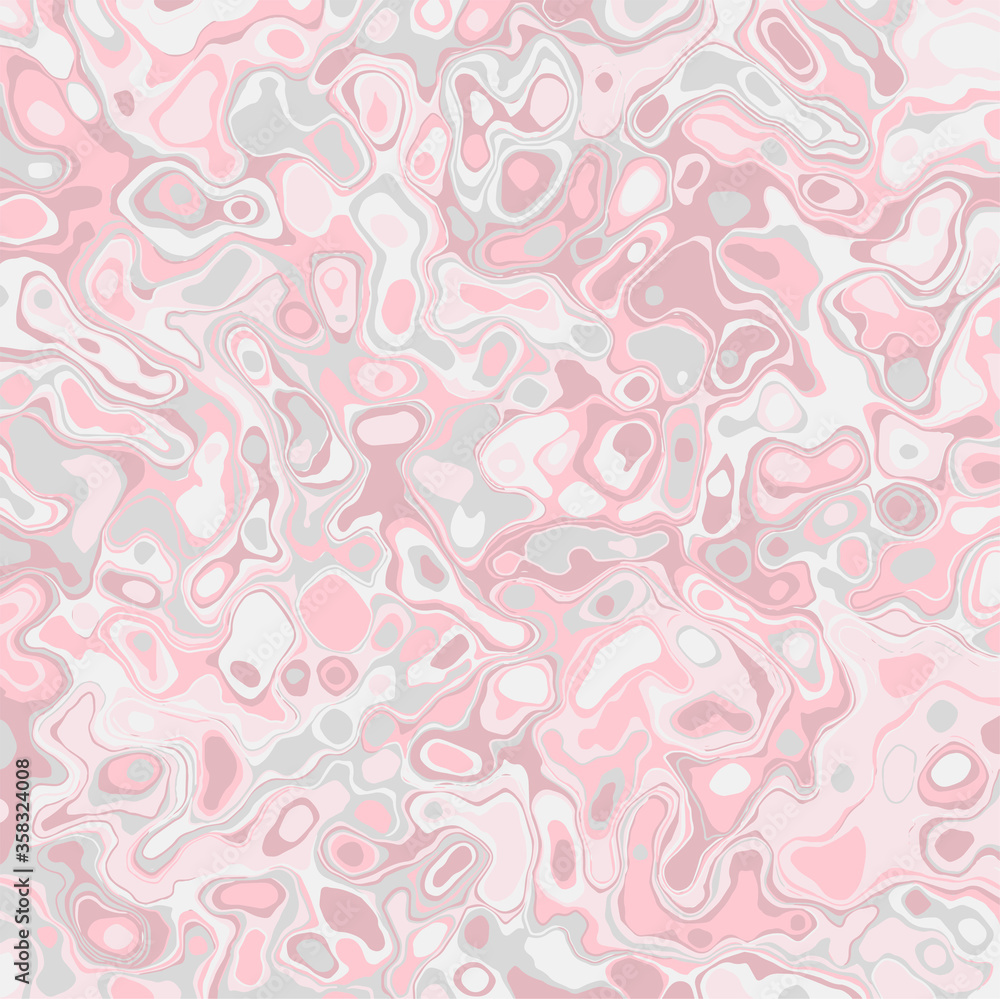Modern pink pastel abstract marble effect texture background