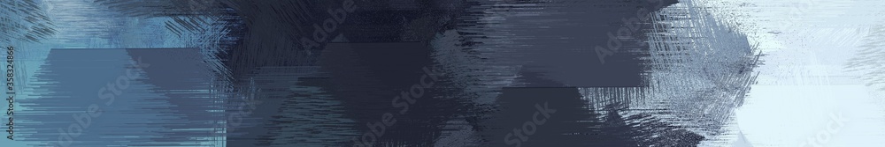 wide landscape graphic with art brush strokes background with dark slate gray, lavender and cadet blue. can be used for wallpaper, cards, poster or banner