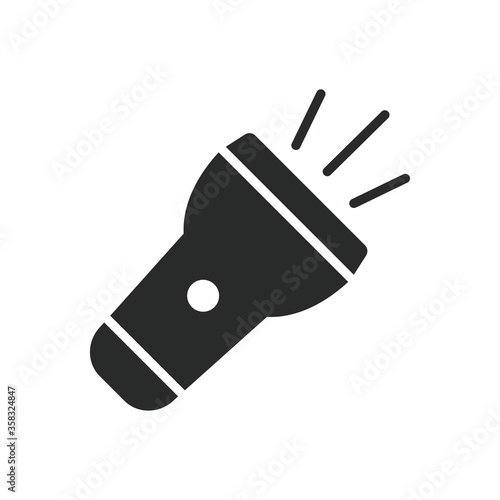 flashlight icon vector design illustration