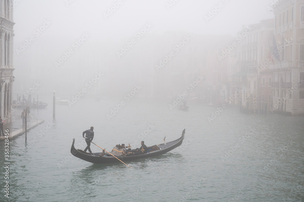 A day trip to Venice on a gondola in the Grand Canal