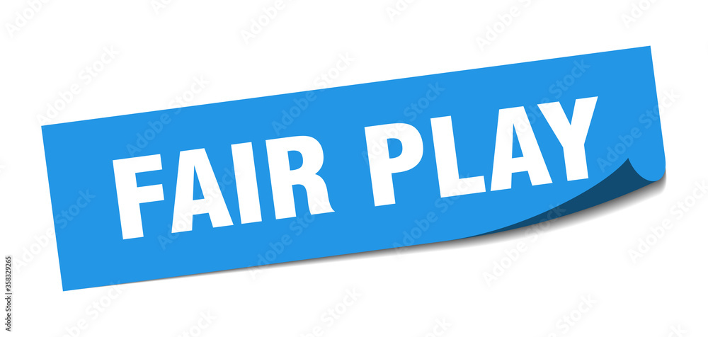 fair play sticker. fair play square isolated sign. fair play label fair play sticker. fair play square isolated sign. fair play label