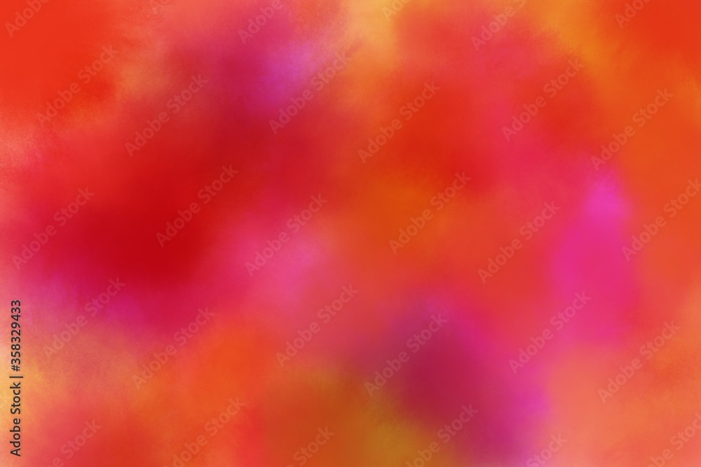 abstract watercolor background with red, pink and yellow tones