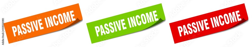 passive income sticker. passive income square isolated sign. passive income label passive income sticker. passive income square isolated sign. passive income label
