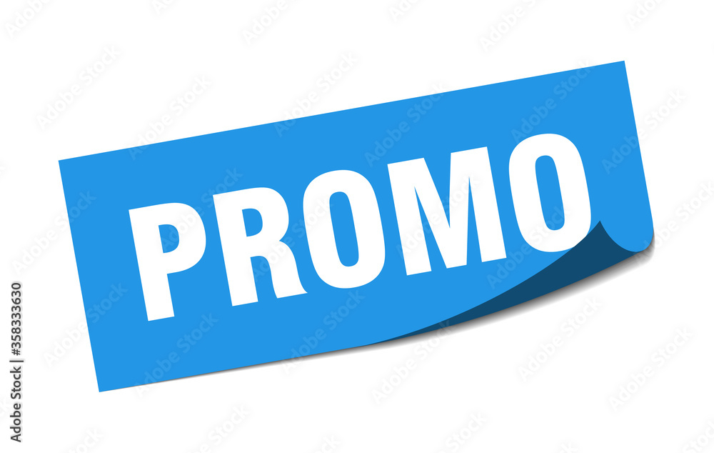 promo sticker. promo square isolated sign. promo label promo sticker. promo square isolated sign. promo label