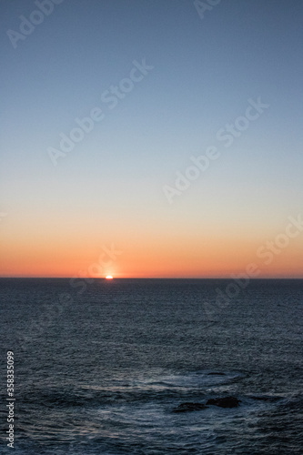 sunset on the sea © David