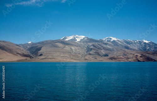 Tso Moriri or Lake Moriri or "Mountain Lake", is a lake in the Changthang Plateau in Ladakh in Northern India