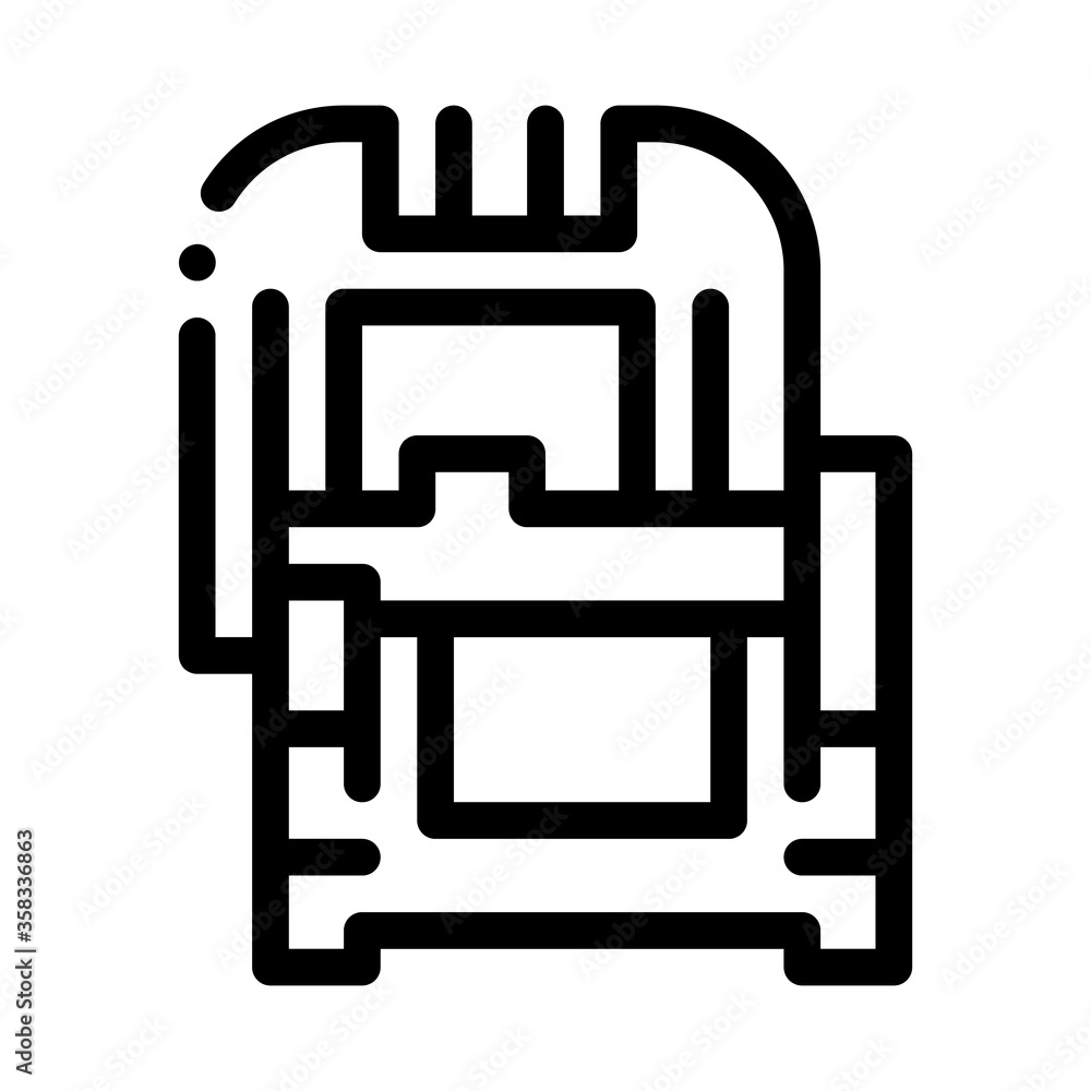 protective case window glass icon vector. protective case window glass sign. isolated contour symbol illustration protective case window glass icon vector. protective case window glass sign. isolated contour symbol illustration