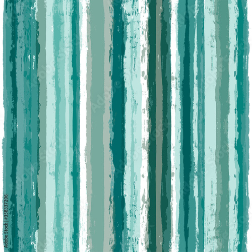 Striped pattern, multiply blue stripe seamless background. Hand drawn sea brush strokes. Vector grunge stripes, multiply navy paintbrush line backdrop