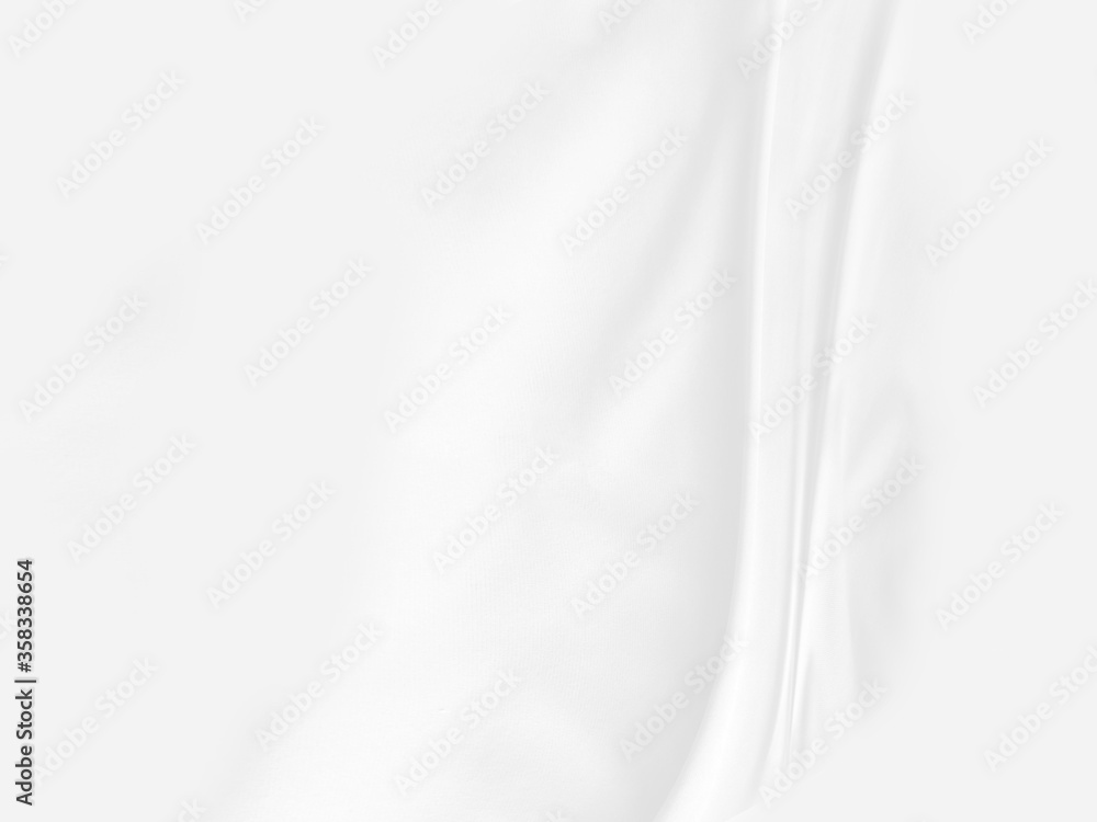 Fototapeta premium Smooth white texture pattern background