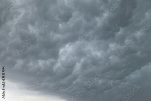 Beautiful storm clouds. Rain clouds 