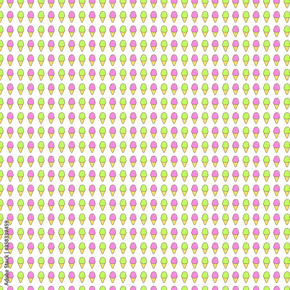 ice cream pattern. vector illustration ice cream. ice cream pattern. vector illustration ice cream.