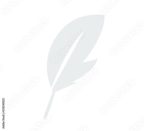  羽　ペン　(白)