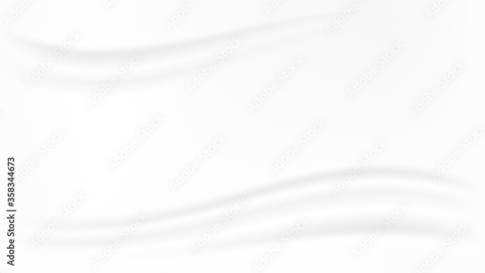 abstract white fabric silk texture soft, flowing milk waves for ...