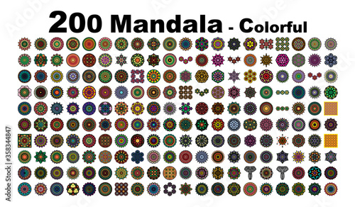 various mandala collections - 200