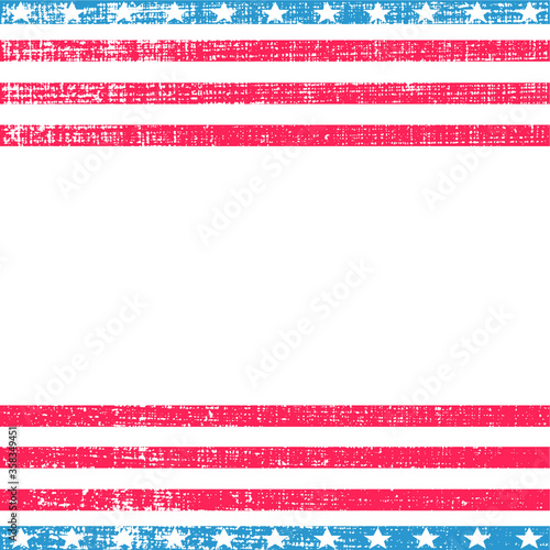 American grunge backgroud vector pattern.