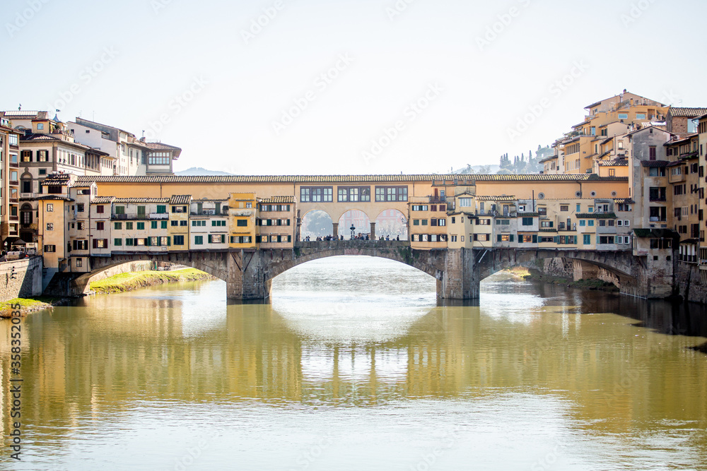 Obraz premium ponte vecchio florence italy