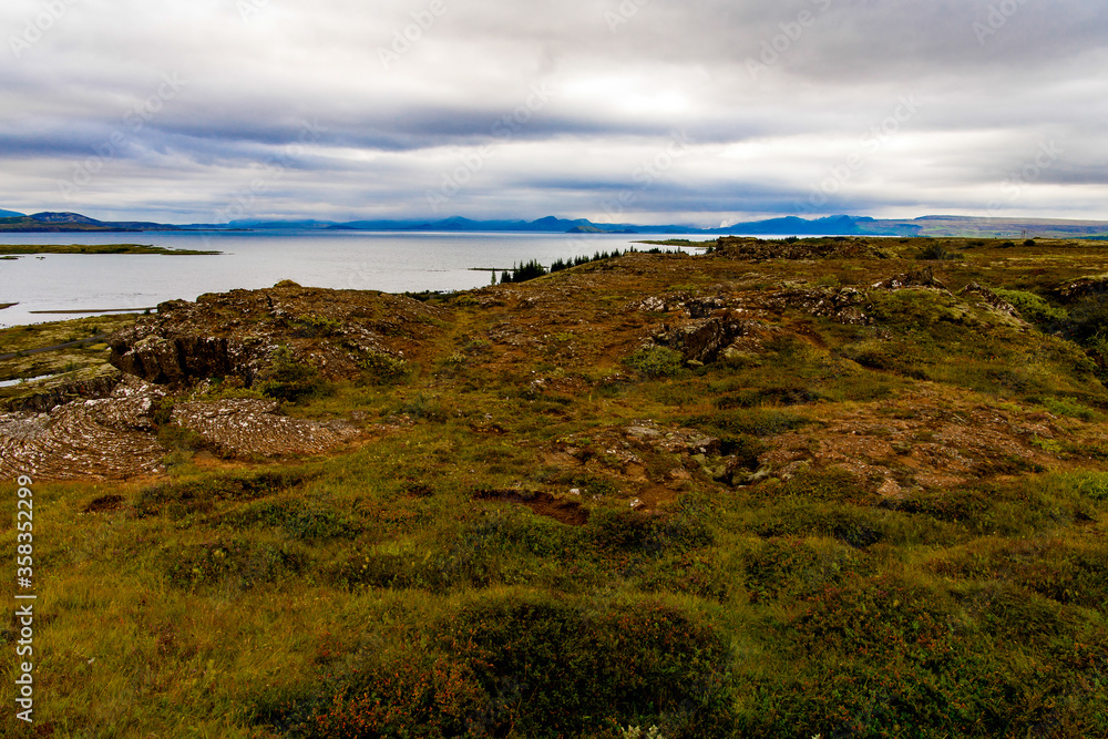 Thingvellir, a national park founded in 1930. World Heritage Site Thingvellir, a national park founded in 1930. World Heritage Site