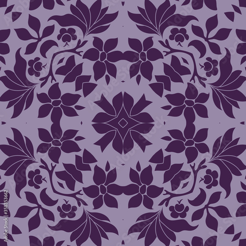 Purple styled seamless repeat pattern wall tiles  Decor For home  Moroccan tiles  ornaments  or wall decor on marble  it also can be used for wallpaper  linoleum  textile  webpage