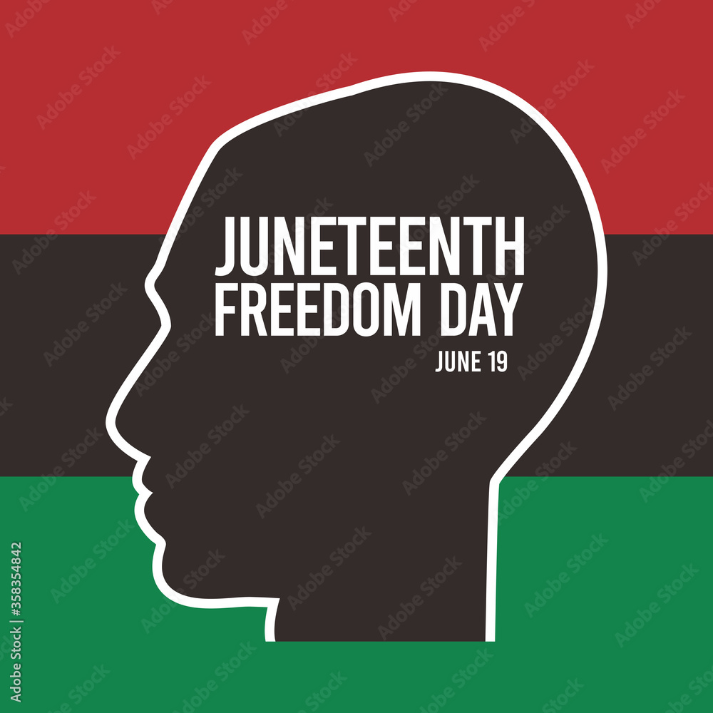 juneteent freedom day june 19, emancipation day in 19 june, African-American history and heritage. banner, poster, etc.