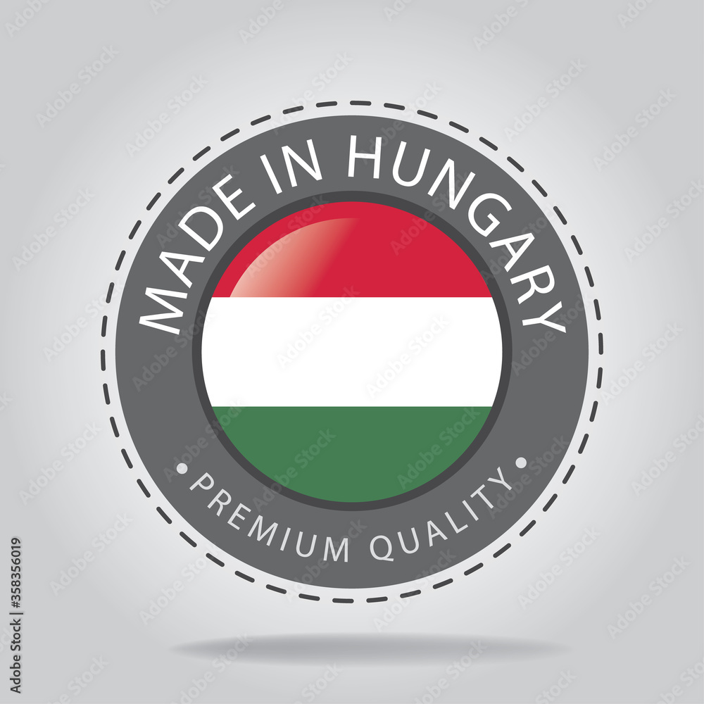 Made in HUNGARY Seal, HUNGARIAN National Flag (Vector Art)
Made in HUNGARY Seal, HUNGARIAN National Flag (Vector Art)