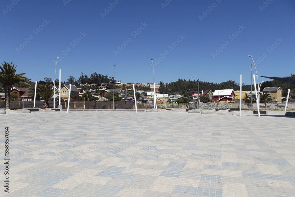 Fototapeta premium Playa, mar paseo