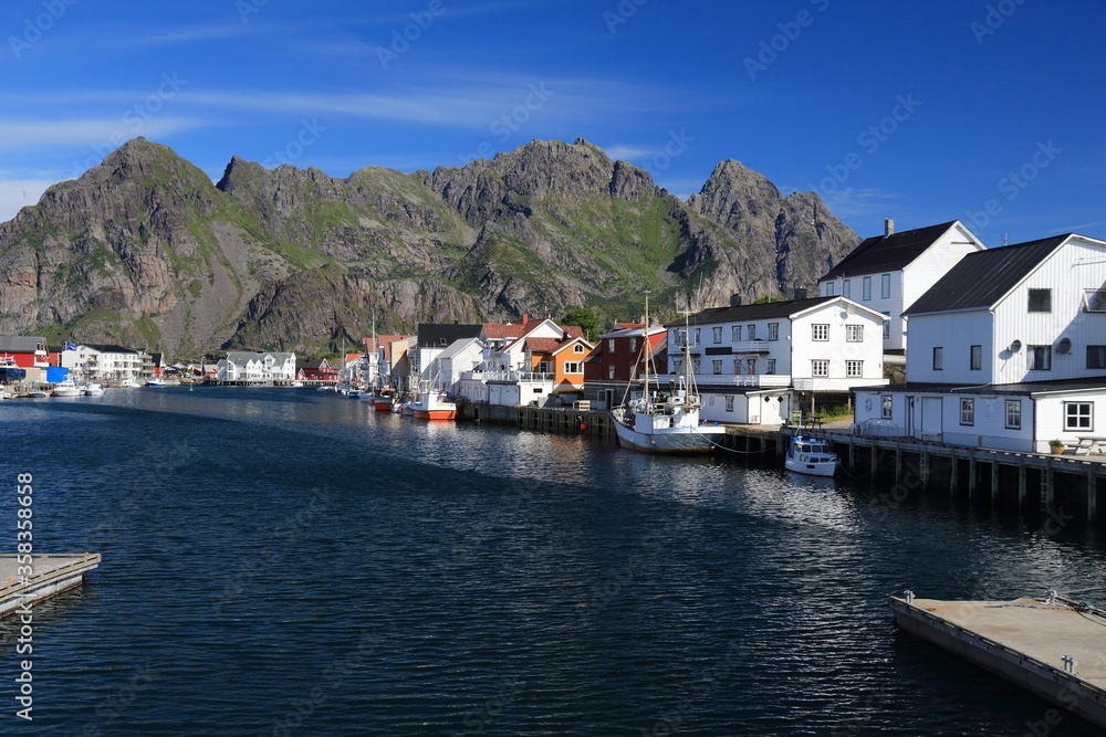 Norway fishing village