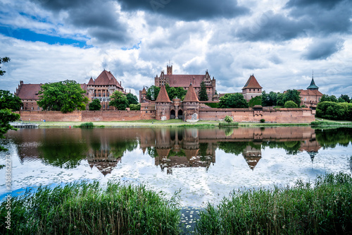 Castle in Malbork. A pearl of history in Poland