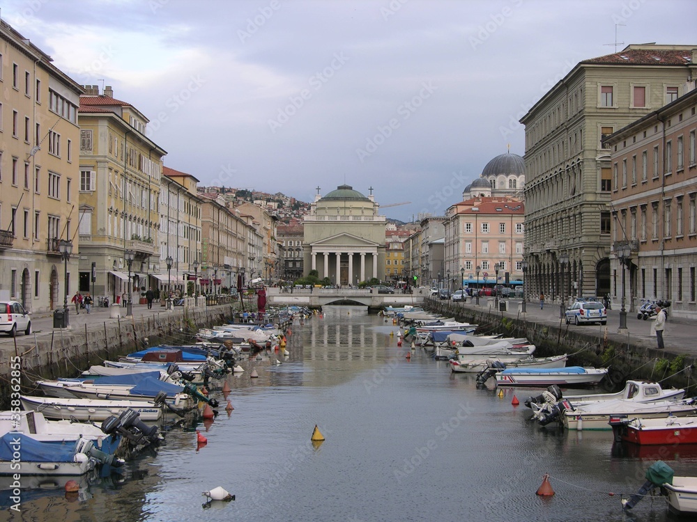 Trieste, Italy, Grand Canal